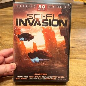 MULTI DVD MOVIE PACK SCI-FI INVASION 50 MOVIES NWT